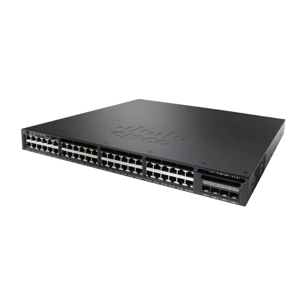 Cisco Switch 48 Port Model 3650 POE